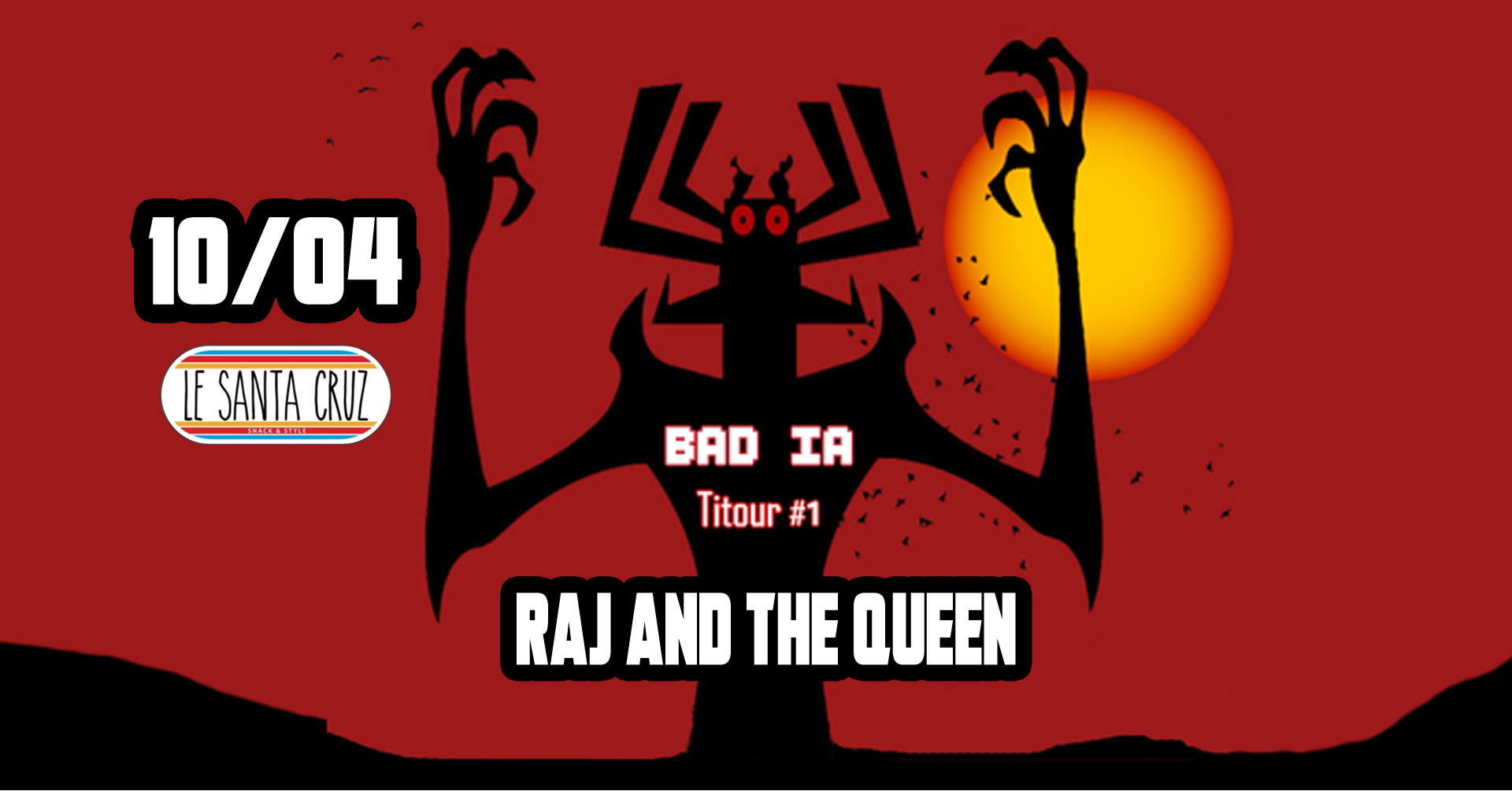 Raj and the Queen en concert
